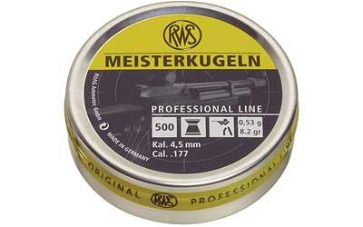 Meisterklugen, .177 Pellet, Tin of 500 2317374