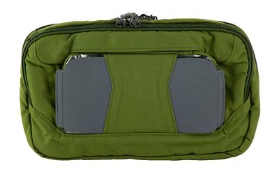 SOCP Tactical Fanny Pack, Canopy Green/Smoke Gray, 5"x8.5"x4", Nylon 5226-CGN-SMG