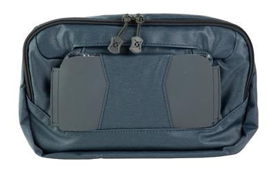 SOCP Tactical Fanny Pack, Reef Blue and Smoke Gray, 5"x8.5"x4", Nylon 5226-RF-SMG