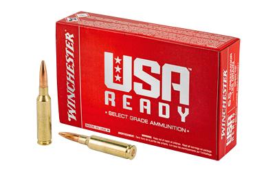 USA Ready, 6.5 Creedmoor, 125 Grain, Open Tip, 20 Round Box RED65