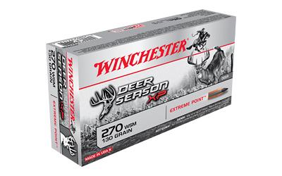 Deer Season XP, 270 Winchester Short Magnum, 130 Grain, Extreme Point, 20 Rounds X270SDSLF