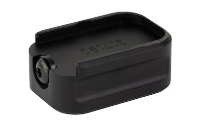 Extended Base Pad, Fits Glock 17/22, +0, Black MEG17-0BLK