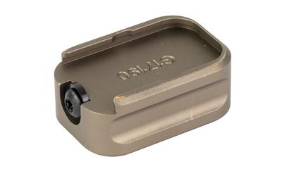 Extended Base Pad, Fits Glock 19/23, +0, Dark Earth MEG19-0DE
