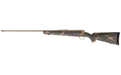 Weatherby, Mark V, Backcountry, 6.5 Creedmoor, 24" Steel Barrel, Tan Green And Black, Carbon Fiber Stock, Right Hand, 4Rd MBC01N65CMR4B