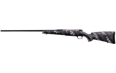 Mark V, Backcountry 2.0 Ti, Bolt Action Rifle, 6.5Creedmoor, 22" Flutted Titanium Barrel, #1 Contour, Cerakoted Finish, Grapite Black, Grey and White Sponge Accents, Exposed Carbon Fiber Stock, MuzzleBrake, 4 Rounds, Right Hand MBT20N65CMR4B