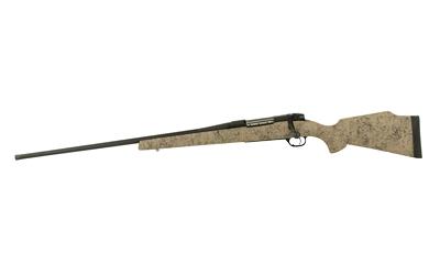 Mark V, Ultra Lightweight, Bolt, 300 Wby, 28", Tan With Black Spiderweb Accents, Monte Carlo Composite with Aluminum Bedding Block , Left Hand, LXX Trigger & Pachmayr Decelerator Recoil Pad, #2 MOD Fluted Stainless Steel Blackened, 3+1, 6 3/4 lbs. MUTM30