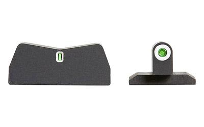 DXT Standard Dot Tritium Front, White Stripe Express Rear, Fits Ruger LC9, LC9s & LC380, Green with White Outline, Installation Kit Included RP-0009S-6