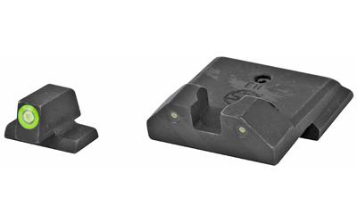 RAM Night Sights, Green Front Dot, Fits M&P & M2.0: Full Size & Compact, Steel/Blued SW-R032S-6G