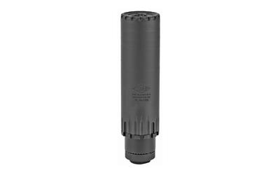 Resonator K Suppressor, 30 Caliber, Rifle Suppressor, 5.56" Long, 1.5625" Diameter, Black Finish, Includes QD Mount/Flash Hider (YHM-4302-28), 1/2"-28 YHM-2150-28