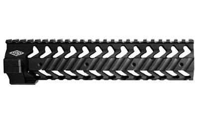Slim Light Rail Series, Smooth Rail, 9.3" Mid Length, Black Finish YHM-5140