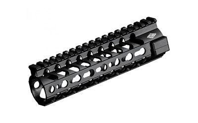 Slim Light Keymod Handguard, Fits AR-15, 7.3", Carbine Length, Keymod Includes All Tools, Parts, and Instructions, Black YHM-5220