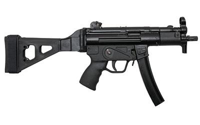 MKE Z-5P SB Classic, Semi-automatic, 9MM, 5.8" barrel, Steel, Black Finish, 30Rd, SB Tactical Folding Arm Brace, Roller-Lock, Delayed Blowback, includes Carry Case, Three (3) 30-Round Magazines, Factory Cleaning Kit, Two (2) Extra Take-Down Pins, Factory