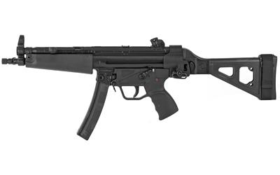 MKE Z-5RS SB Classic with SB Tactical Folding Arm Brace, Semi-automatic, 9MM, 8.9" Barrel, Steel Frame, Black Finish, 30Rd, Roller-Lock, Delayed Blowback, Includes Carry Case, Three (3) 30-Round Magazines, Factory Cleaning Kit, Two (2) Extra Take-Down Pi