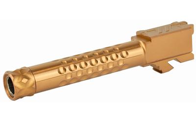Optimized, Barrel, 9MM, Bronze, Threaded, Fits Glock 19 Gen 1-5 BBL-19-OPT-TH-BRZ