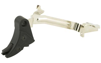 Pro Curved Trigger Bar Kit, Small, Black w/ Black Safety, Includes Zev PRO Connector CFT-PRO-BAR-SM-B-B