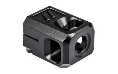 Pro Comp V2, Compensator, 9MM, Black, Muzzle Brake/Comp, 13.5x1LH COMP-PRO-V2-LH-B
