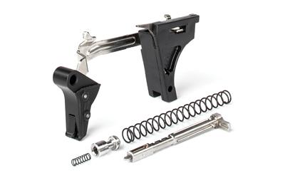 PRO Flat Drop-In Trigger, Ultimate Kit, Fits Glock 9MM Gen 1-3, Black w/ Black Safety FFT-PRO-ULT-3G9-B-B