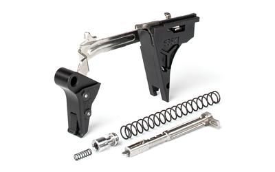 PRO Flat Drop-In Trigger, Ultimate Kit, Fits Glock 9MM Gen 4, Black w/ Black Safety FFT-PRO-ULT-4G9-B-B
