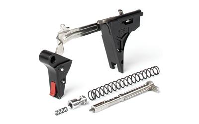 PRO Flat Drop-In Trigger, Ultimate Kit, Fits Glock 9MM Gen 4, Black w/ Red Safety FFT-PRO-ULT-4G9-B-R