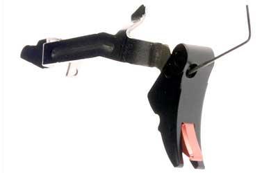 Fulcrum Drop-In Trigger Kit, Adjustable 2-6 lbs, Fits Glock 20/29SF Gen 1-4, Black w/ Red Safety ZT-FUL-DRP-10SF-BR