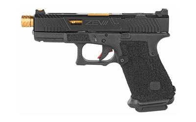 Z19 Gen 3, Semi-automatic Pistol, 9MM, 4.01" Threaded Barrel, Polymer Frame, Black Finish, 15Rd, 2 Magazines, Zev EXO Slide, Zev Bronze Barrel, Zev Trigger GUN-3G-Z19-EXO-RMR-TH-DLC
