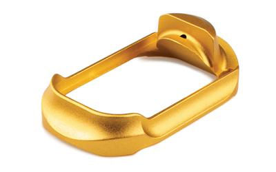 PRO Magwell, For Compact Small Frame Glocks, Low Profile, Anodized Aluminum, 1-Piece, Gold Finish MW.K-CPT-PRO-AL-G