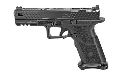 O.Z-9, Semi-automatic Pistol, 9MM, 4.5" Black ZEV Match Grade Barrel, Steel Frame, Polymer Grip, Black Finish, 17Rd, ZEV Exclusive O.Z-9 Signature Slide, ZEV PRO Flat Face Trigger, ZEV O.Z-9 PRO Plus Magwell, ZEV O.Z-9 Custom SKB Case, Magpul PMAG 17 GL9