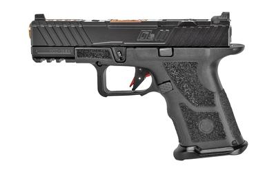 O.Z-9 Compact, Semi-automatic, 9MM, 4" Barrel, Steel Frame, Black/Bronze Finish, 15 Round, Fiber Optic Sights OZ9C-CPT-HYP-B-BRZ