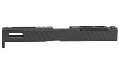Omen Stripped Slide RMR w/Cover, For Glock 17 Gen 4, Black Finish SLD-Z17-4G-OMEN-RMR-DLC
