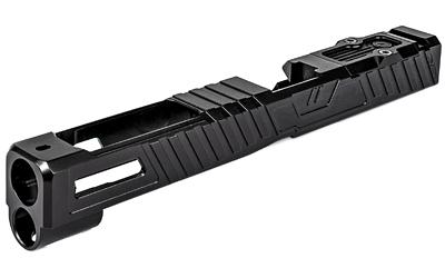 Omen Stripped Slide RMR w/Cover, For Glock 34 Gen 4, Black Finish SLD-Z34-4G-OMEN-RMR-DLC