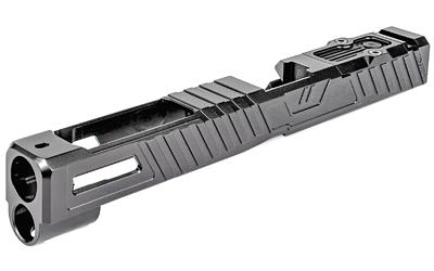 Omen Stripped Slide RMR w/Cover, For Glock 34 Gen 5, Gray Finish SLD-Z34-5G-OMEN-RMR-GRY