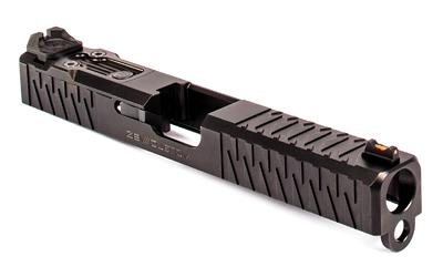 For Gen 3 Glock 17, Enhanced Socom, Complete Slide, Includes Sights, Delta Point Pro Cover Plate and Zev Upper Parts Kit, Black Finish SLD.KIT-Z17-3G-ESOC-DPP-DLC