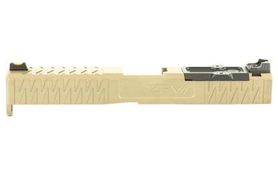 For Gen 4 Glock 17, Enhanced Socom, Complete Slide, Includes Sights, RMR Cover Plate and Zev Upper Parts Kit, Flat Dark Earth Finish SLD.KIT-Z17-4G-ESOC-RMR-FDE