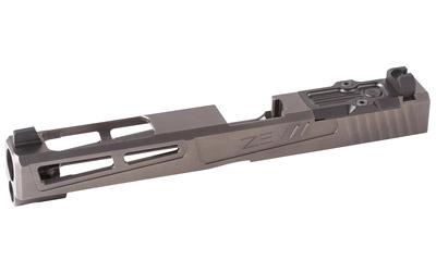 Prizefighter Absolute Co-witness RMR Cut w/Cover, Complete Slide, For Gen 4 Glock 34, Gray Finish SLD.KIT-Z34-4G-PRZF-RMR-CW.ABS-GRY