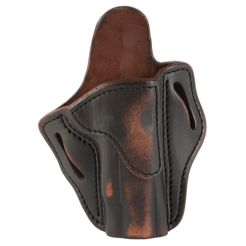 BHC, OWB Belt Holster, Size 1, Matte Finish, Vintage Leather, Right Hand BH1-VTG-R