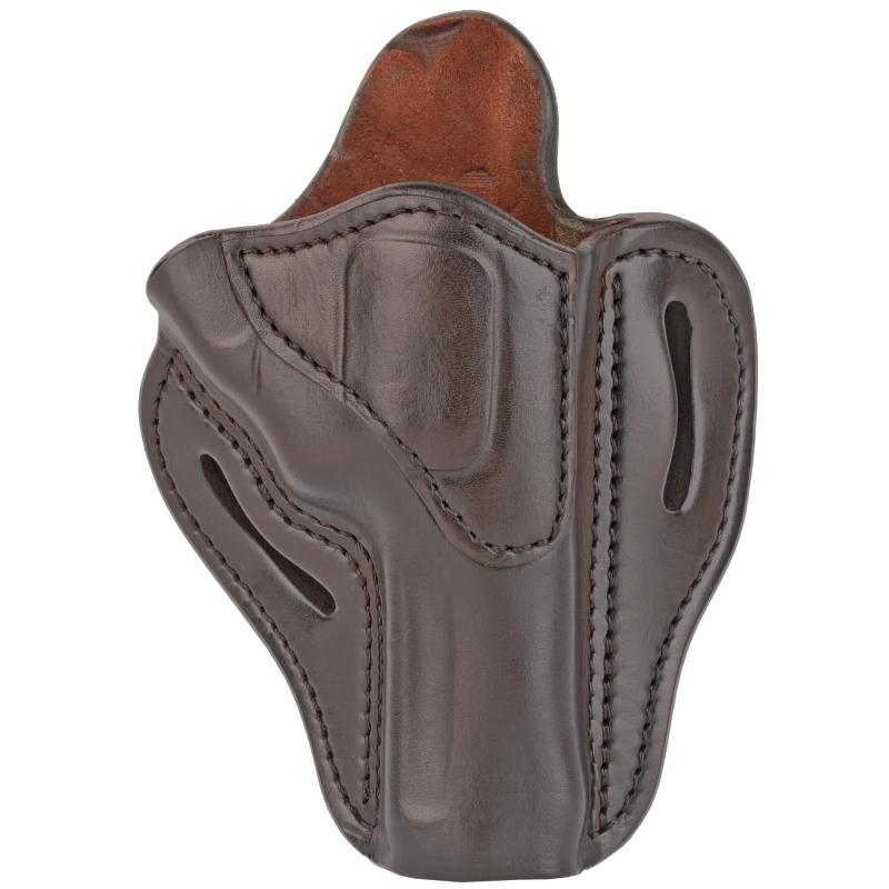 Revolver, Belt Holster, Size 2, Right Hand, Signature Brown, S&W K Frame, Leather RVH-2-SBR-R