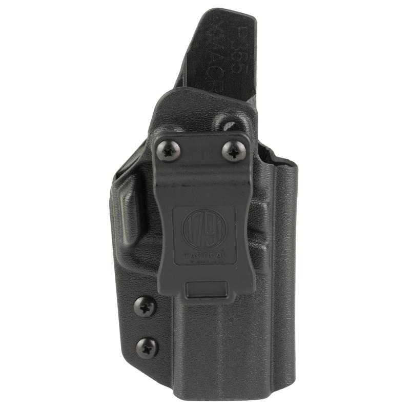 Kydex, Inside Waistband Holster, Fits Sig Sauer P365, Black, Right Hand TAC-IWB-P365XM-BLK-R
