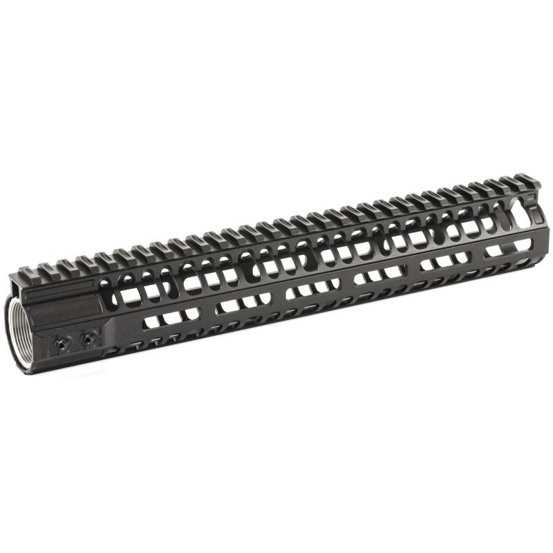 BL-RAIL M-LOK, Gen 2, Handguard, Hardcoat Black Anodized, 6AL-4V Titanium Barrel Nut, 6061 Extrusion, AR Rifles, 12" 2A-BLRML-12G2