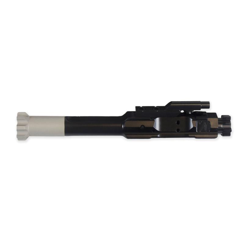 223, Bolt Carrier Group, QPQ Nitride, Lightweight BCG, Carrier: 8620 steel, Bolt: 9310 steel, Rear body: 7075-T6, 6AL-4V Titanium 2A-LWBCG-S