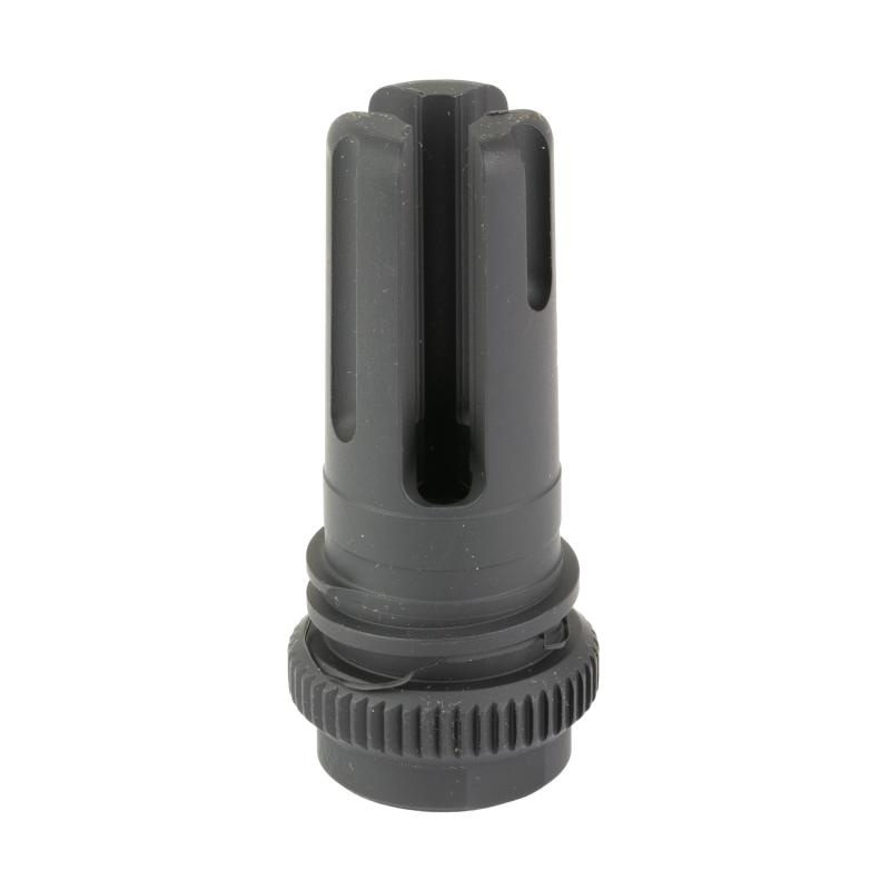 Blackout, Flash Hider, 556NATO, 1/2X28 Thread Pitch, Fits 51T Mount, SCARmor Finish, Black 64141