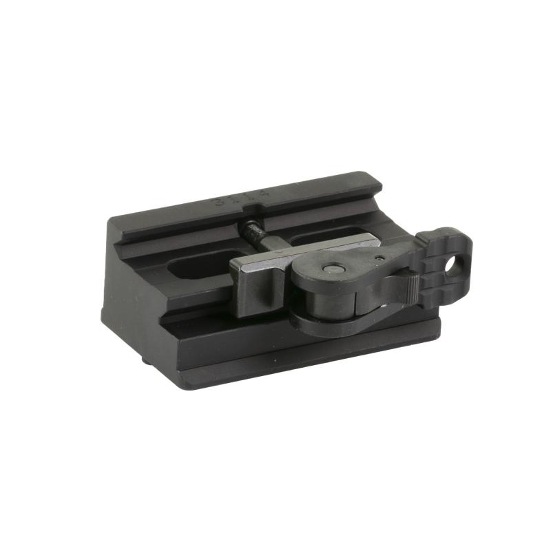 ARCA to Picatinny Mount, Fits Tripod Heads with ARCA Swiss, Anodized Finish, Black AD-ARCA-TP-TAC