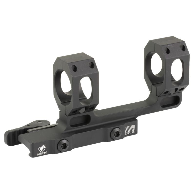 AD-RECON, Quick Detach Scope Mount, 30mm, 1.64" Medium Height, Anodized Finish, Black AD-RECON-M-30-STD