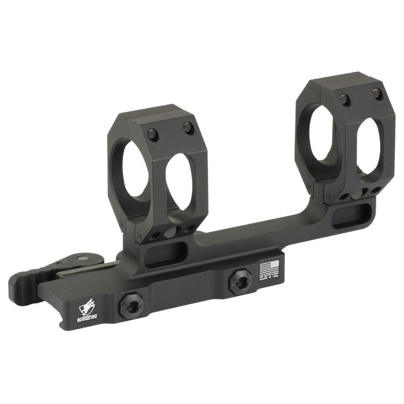 AD-RECON, Quick Detach Scope Mount, 34mm, 1.70" Medium Height, Anodized Finish, Blac AD-RECON-M-34-STD