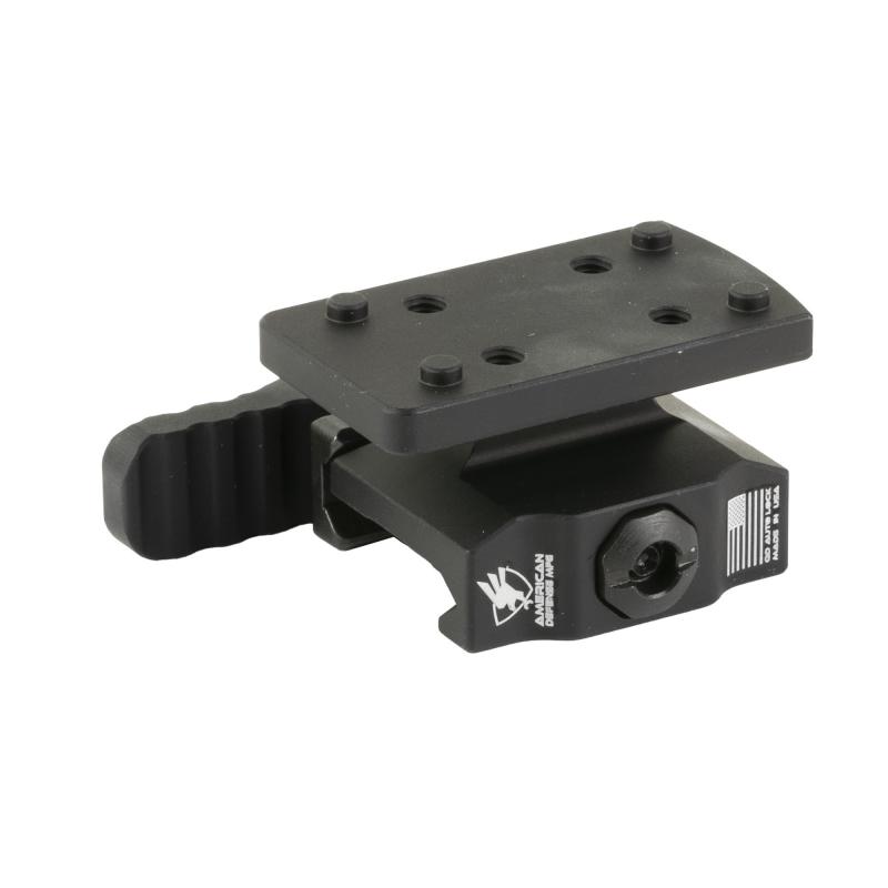 Lightweight TR, Quick Detatch Mount, Co-Witness, RMSc Footprint, Anodized Finish, Black AD-TR-LW-10-STD