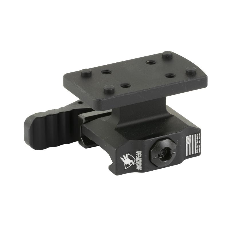 Lightweight TR, Quick Detatch Mount, Lower 1/3, RMSc Footprint, Anodized Finish, Black AD-TR-LW-11-STD