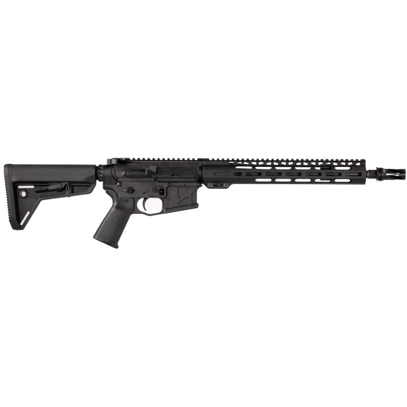 UIC Mod 2, Semi-automatic Rifle, AR, 223 Wylde, 13.9" Criterion Barrel (16" OAL), Pinned HUXWRX Flash Hider, Anodized Finish, Black, Magpul MOE Grip, Magpul MOE-SL Stock, Free Float M-LOK Handguard, Geissele G2S Trigger, Raptor Ambidextrous ChargingHandl