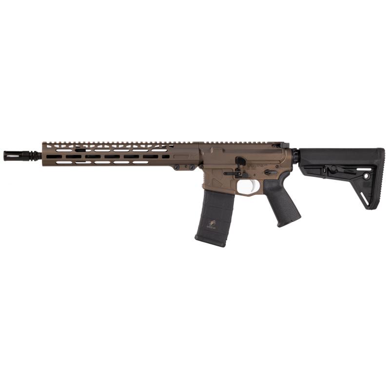 UIC Mod 1, Semi-automatic Rifle, AR, 5.56NATO, 13.9" Barrel (16" OAL), A2 Flash Hider, Cerakote Finish, Midnight Bronze, Magpul MOE Grip, Magpul MOE-SL Stock, Free Float M-LOK Handguard, ALG ACT Trigger, Raptor-LT Ambidextrous Charging Handle, 30 Rounds,