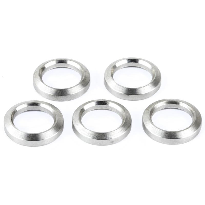 AR-15 Crush Washer 5 Pack, Fits Over 1/2"-28 Threads, Stainless Steel Finish A.5.10.2254