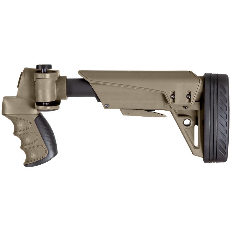 Strikeforce, Stock, Flat Dark Earth, 6 Position, Most Maverick 88, Mossberg 500/535/590/835, Remington 870 and Winchester 1200/1300 12G Pump Shotguns C.1.20.1135