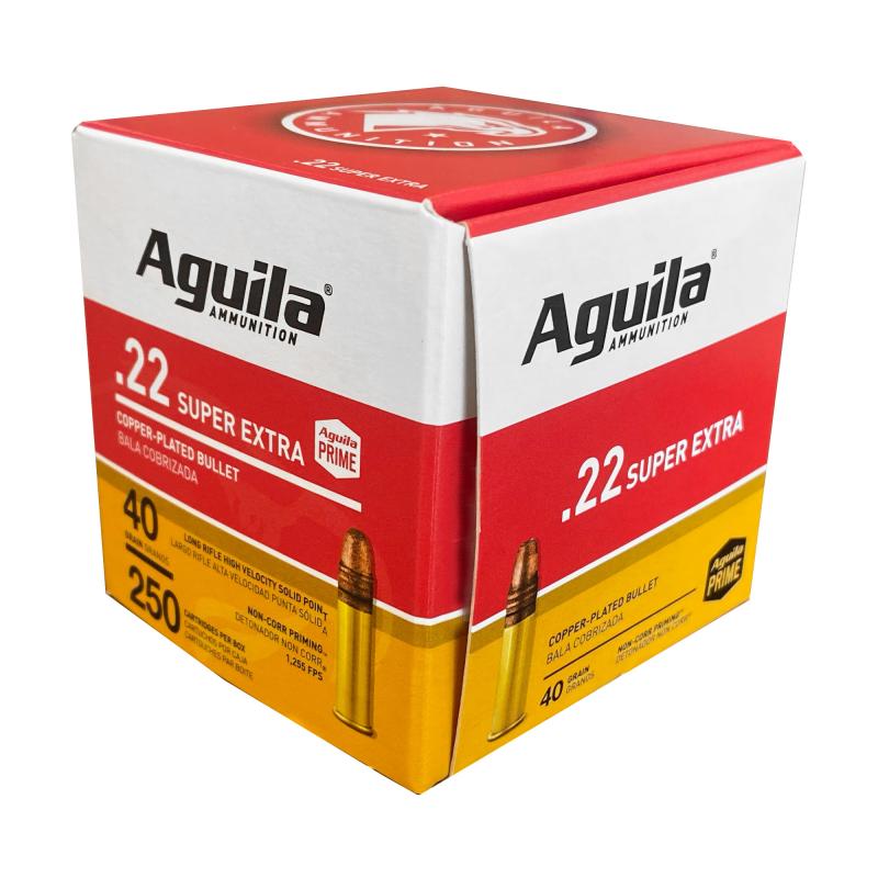 Rimfire, 22 LR, 40Gr, Solid Point, Hi-Velocity, 250 Rounds Per Box 1B221100